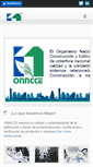 Mobile Screenshot of onncce.org.mx
